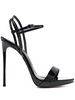 Gwen patent-leather stiletto sandals