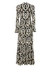 Visconti Ghirlanda-print maxi dress