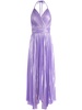 Arista pleated maxi dress