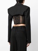 tailored cropped jacket 