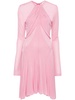 Rosema draped mini dress