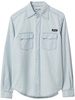 Logo-applied Cotton Shirt