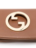 Blondie leather shoulder bag