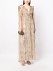 Lotus Lady sequin-embellished gown