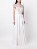 Oskari crystal-embellished gown