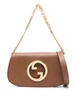 Blondie leather shoulder bag