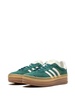 Gazelle Bold "Green / White / Gold" sneakers