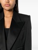 tailored cropped blazer