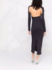 La robe Nodi knotted cut-out dress