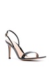 Ribbon Stiletto 85mm leather sandals