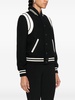 two-tone varsity jacket