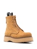 suede combat boots