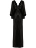 silk satin maxi dress