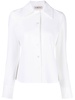 button-fastening long-sleeve shirt