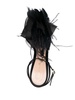 Ynez 105mm feather-embellished sandals