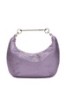 paperclip embellished shoulder bag