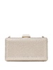 Clemmie crystal-embellished clutch bag