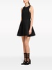 sleeveless cotton minidress