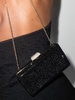 Clemmie crystal-embellished clutch