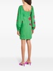 Green Tropicart mini dress 