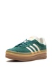 Gazelle Bold "Green / White / Gold" sneakers