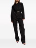 belted cotton jumpsuit