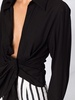 La Chemise Bahia draped shirt