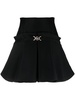 Medusa '95 box-pleat mini skirt