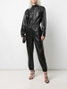 Levi faux leather jumpsuit