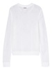 crew-neck open-knit jumper