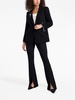 Jamila feather-trim blazer