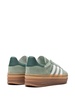 Gazelle Bold "Silver Green Gum" sneakers