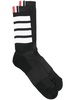 4-Bar crew socks