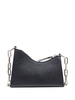 micro Snatched leather shoulder bag