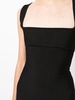 scoop-neck pencil dress