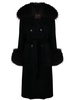 Malaika wool-cashmere double-breasted coat