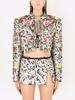 Spencer embroidered jacquard jacket