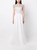 Oskari crystal-embellished gown