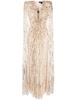 Lotus Lady sequin-embellished gown