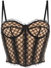 GG Net corset top