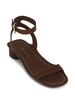 35mm buckled leather sandals