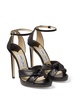 Rosie 120mm knotted sandals