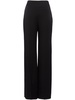 Carey wide-leg satin trousers