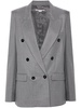 wool double-breasted blazer