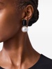 pearl-embellished earrings