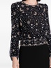 Orbit bead-embellished blouse