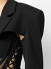 tailored cropped jacket 