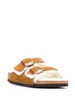 shearling sandals