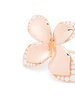 18kt rose gold and diamond Giardini Segreti earrings