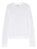 crew-neck open-knit jumper